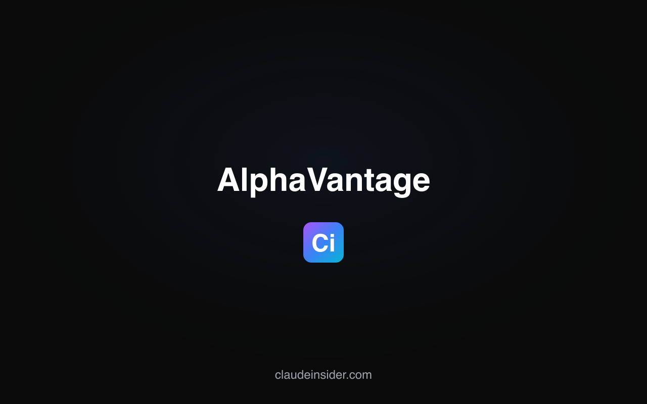 AlphaVantage screenshot 1