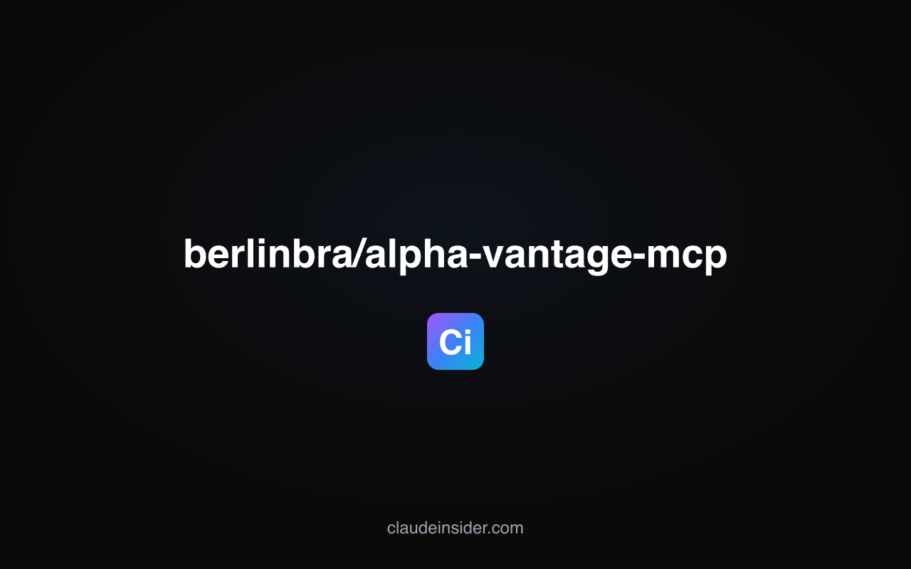 berlinbra/alpha-vantage-mcp screenshot 3