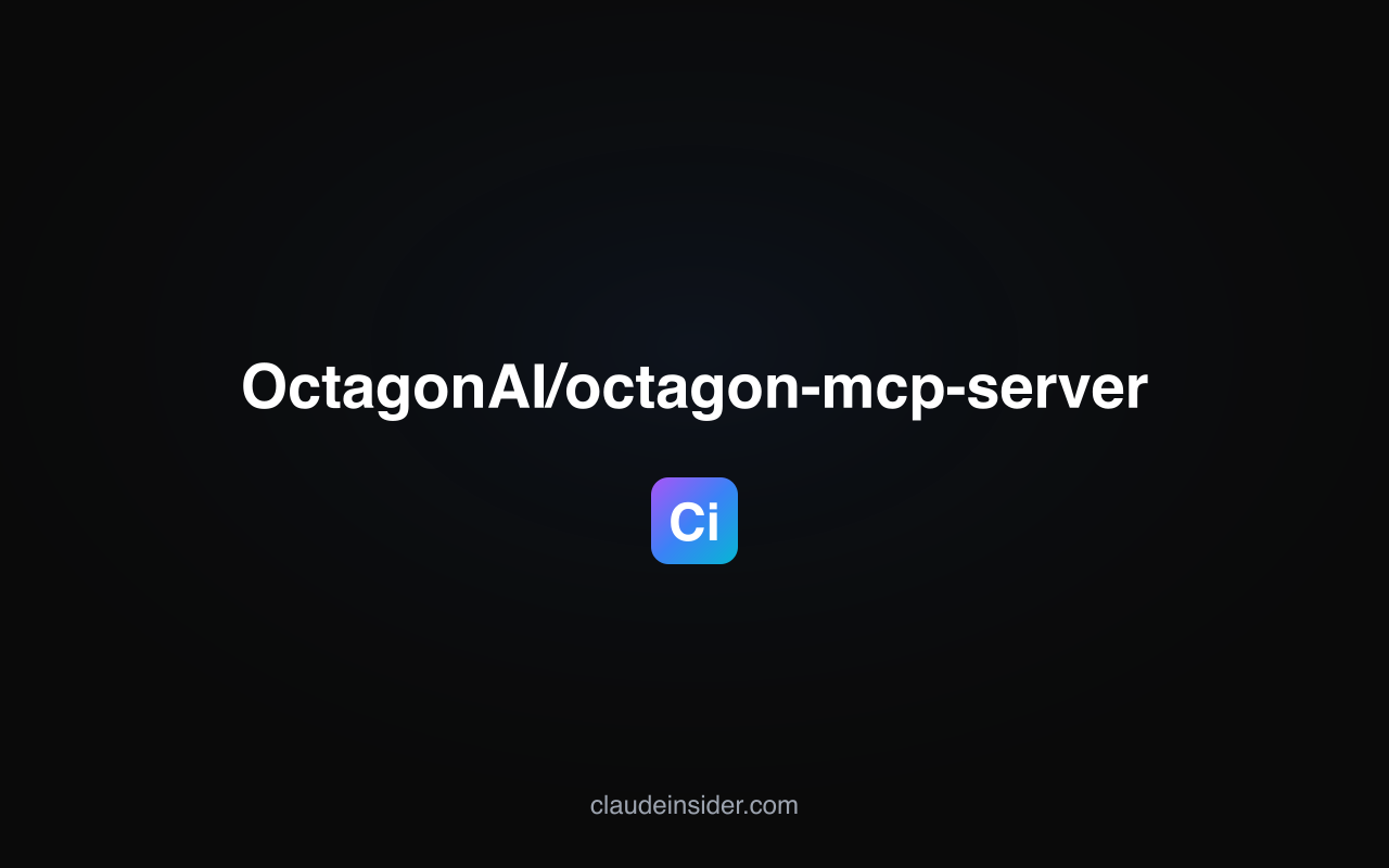 OctagonAI/octagon-mcp-server screenshot 1