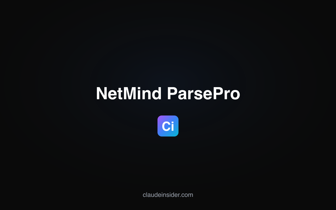 NetMind ParsePro screenshot 1