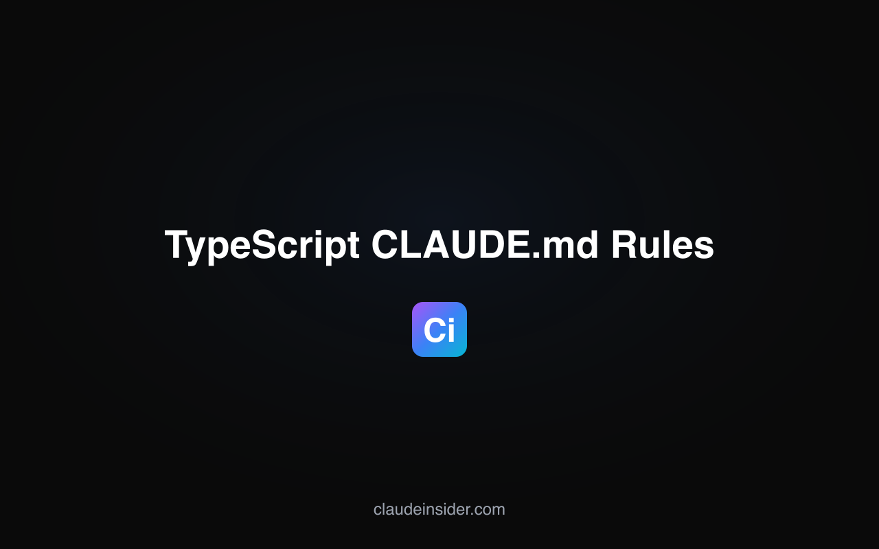 TypeScript CLAUDE.md Rules screenshot 3