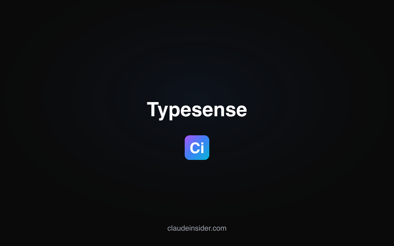 Typesense screenshot 1