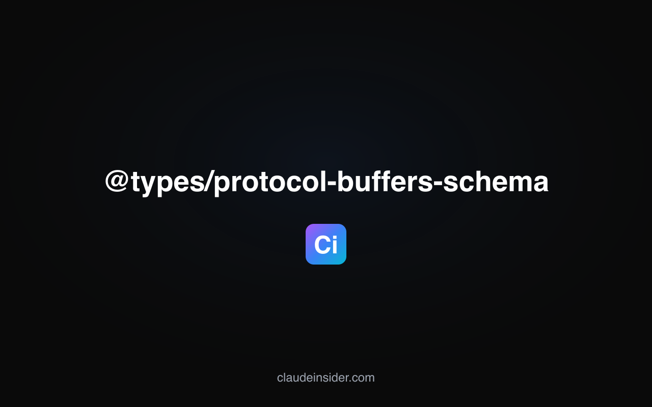 @types/protocol-buffers-schema screenshot 1