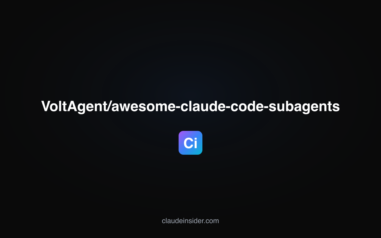 VoltAgent/awesome-claude-code-subagents screenshot 3